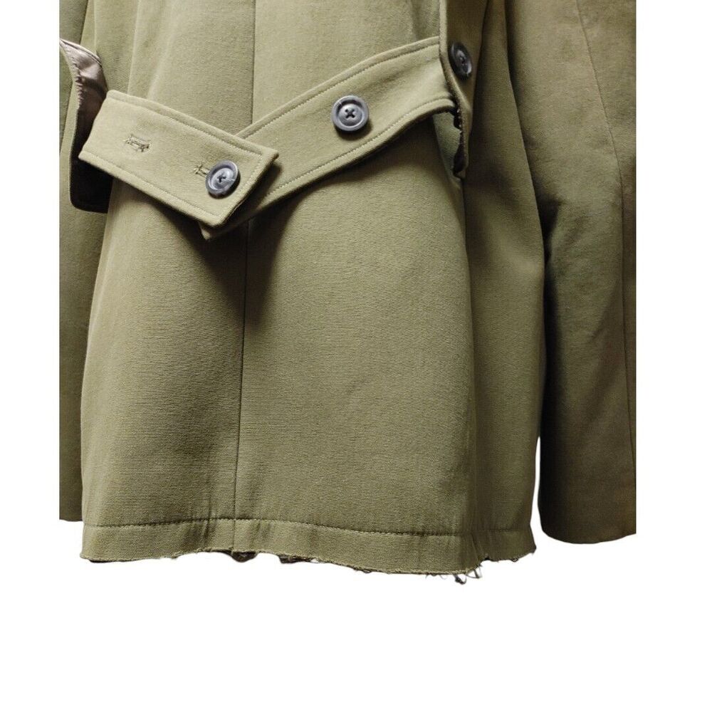 Military Double Breasted Coat by Realzz Official Sz L - Picture 6 of 12